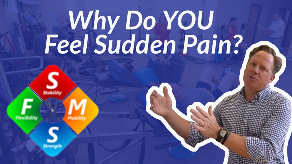 What can I do when I feel sudden pain
